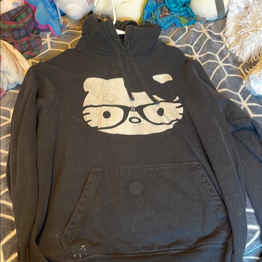 Black hello kitty Hoodie!